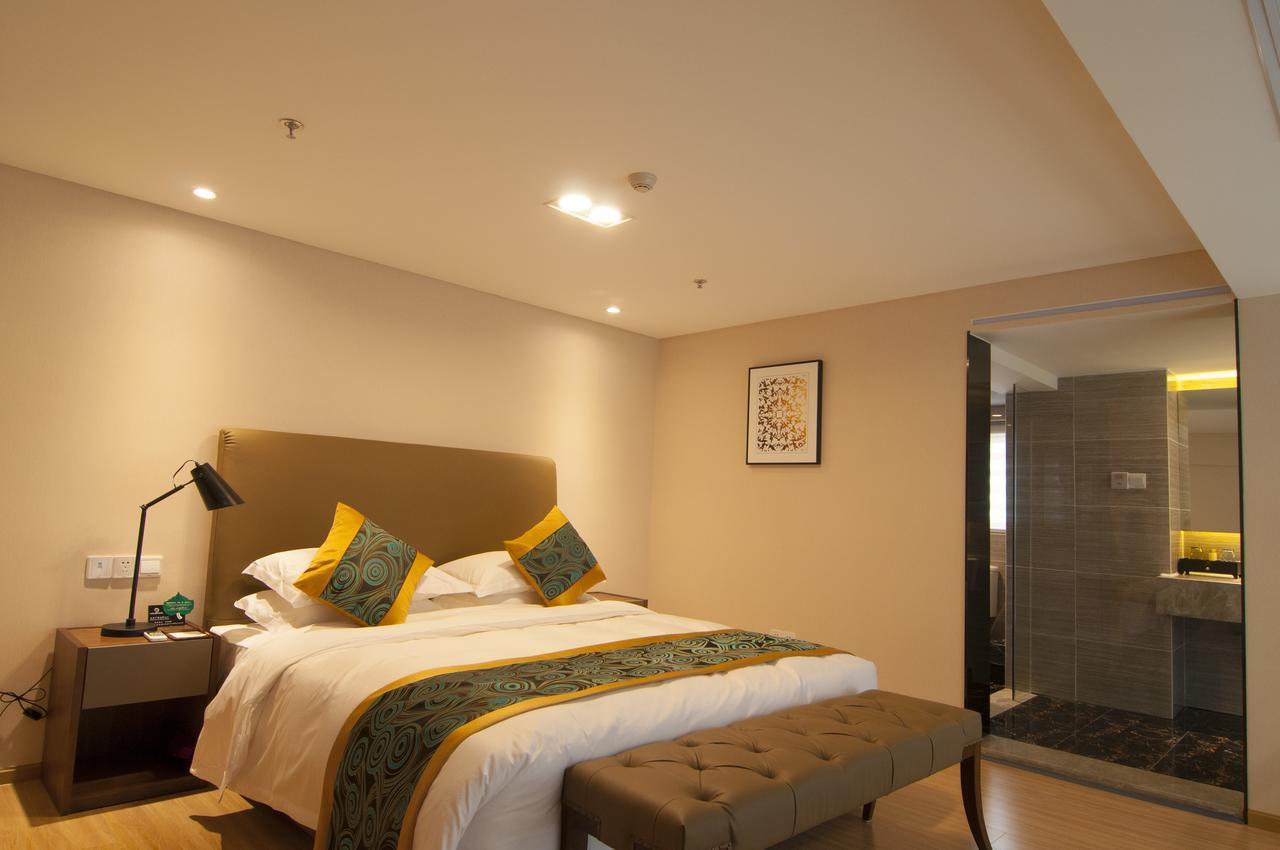 Home Plus Suite Hotel And Apartment Vuhan Dış mekan fotoğraf