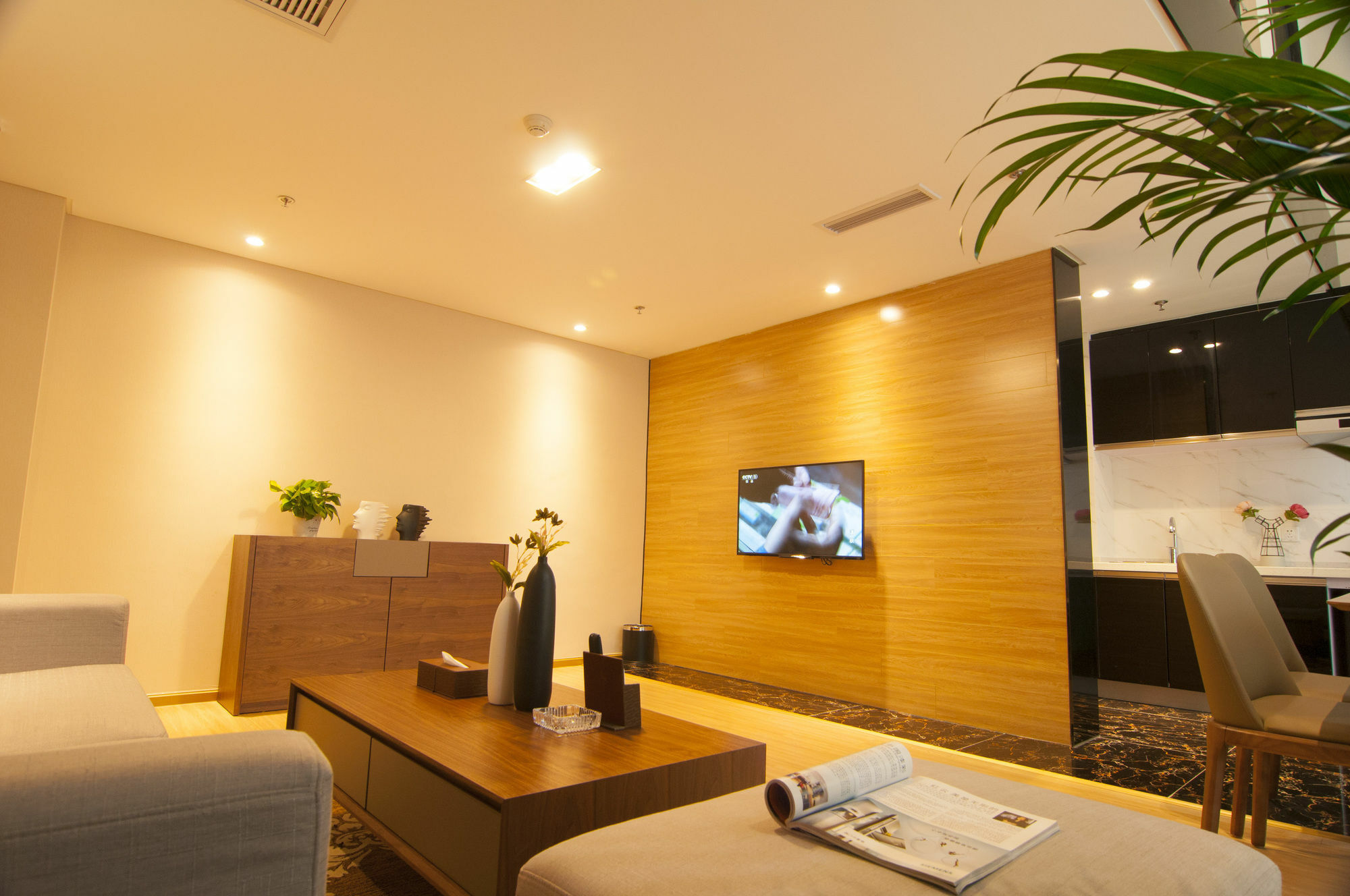 Home Plus Suite Hotel And Apartment Vuhan Dış mekan fotoğraf
